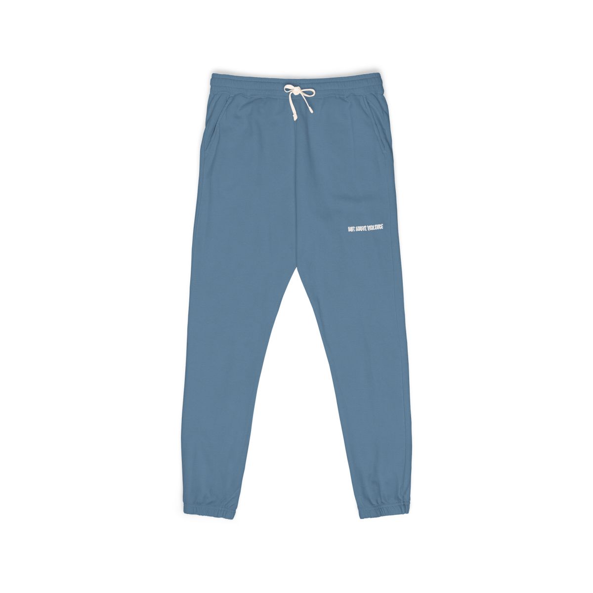 Not Above Violence Sweatpants | Leo Skepi