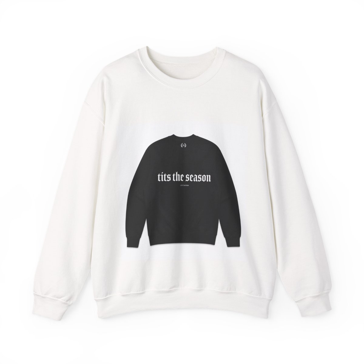 Leo Skepi Merch Store Tits The Season Crewneck - Newest Fashion Trends - Official sweatshirts merchandise