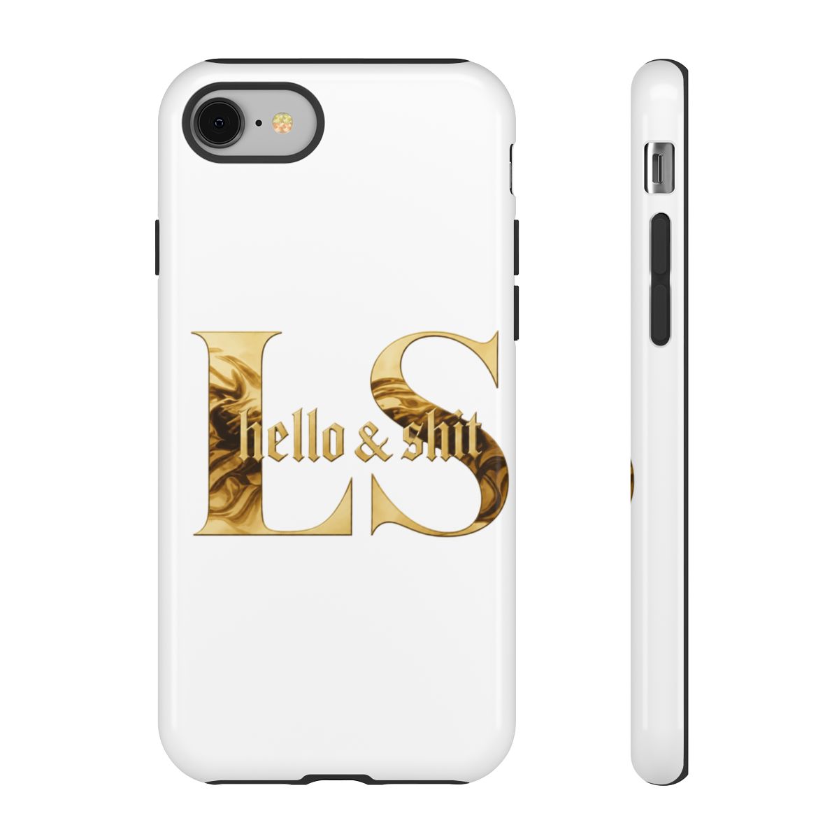 Gold Hello And Shit Leo Skepi Phone Case - Official phone-cases merchandise