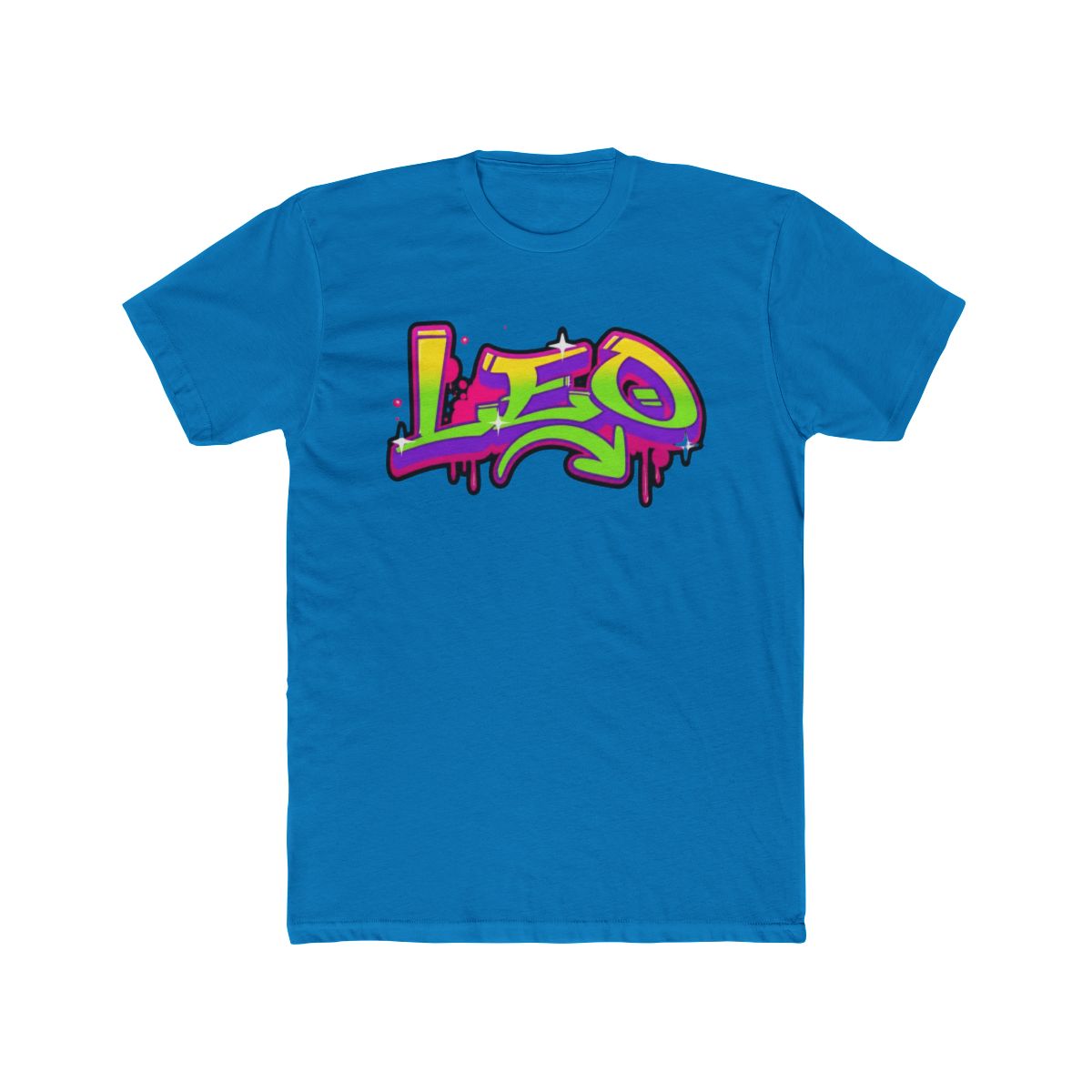 Leo Graffiti Art Vibrant Zodiac Street Vibez T Shirt | Leo Skepi