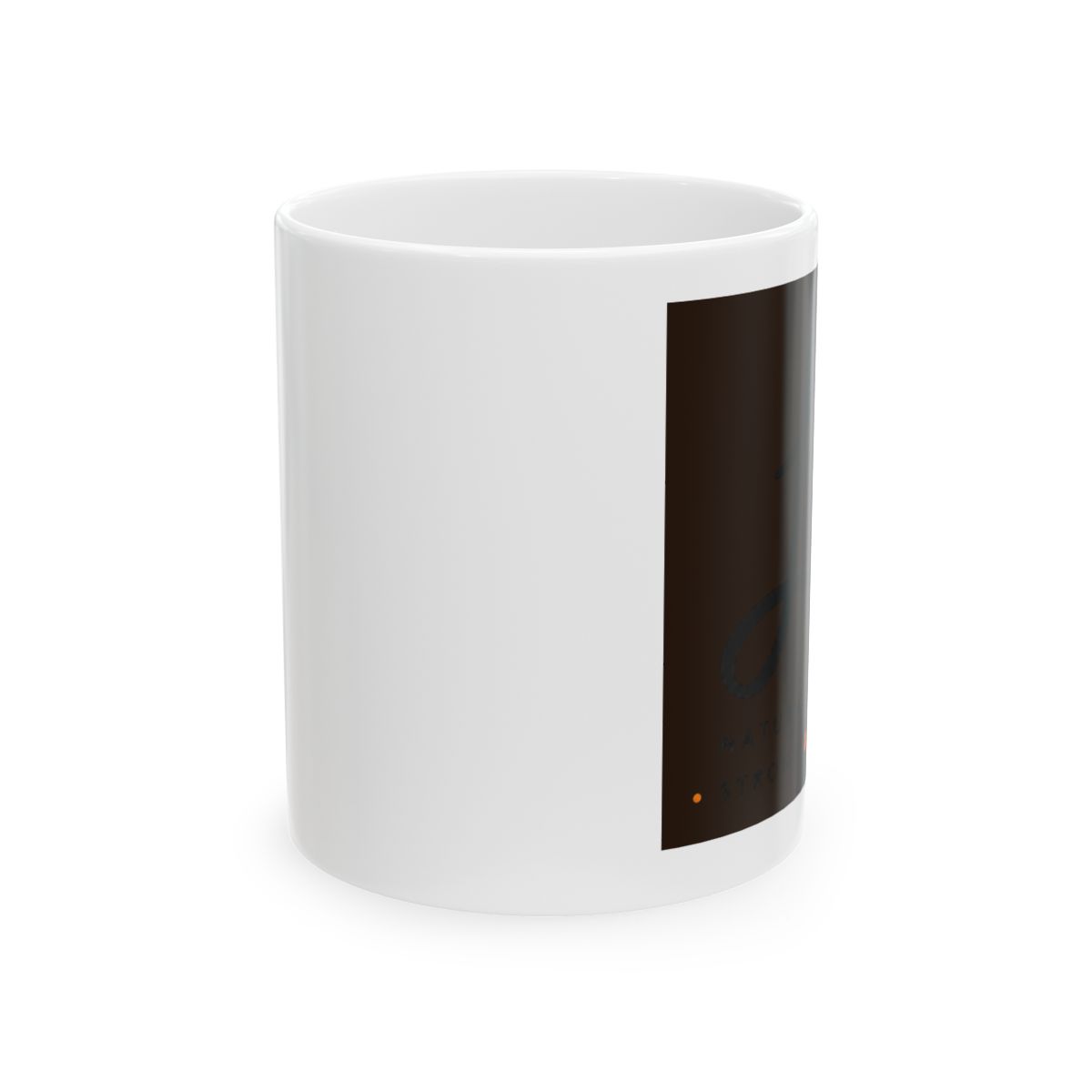 Leo Horoscope Modern Fun Birthday Script Zodiac Two-Tone Coffee Mug | Leo Skepi - Official mugs merchandise