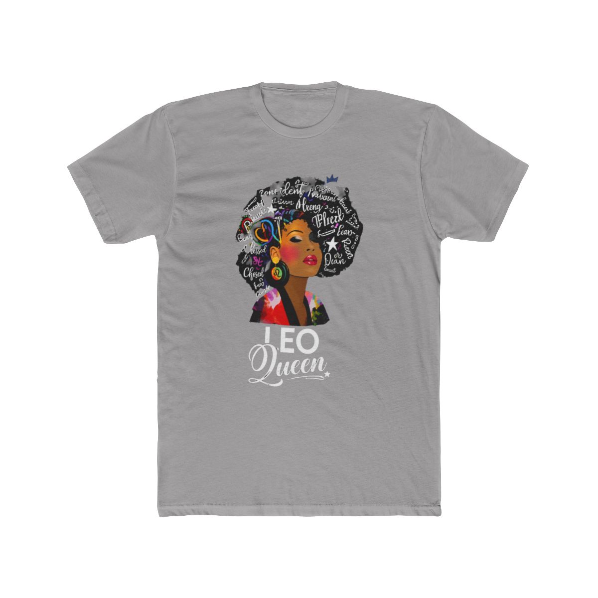 Afro Hair Art Leo Queen Birthday July 23 to T Shirt | Leo Skepi - Official t-shirts merchandise