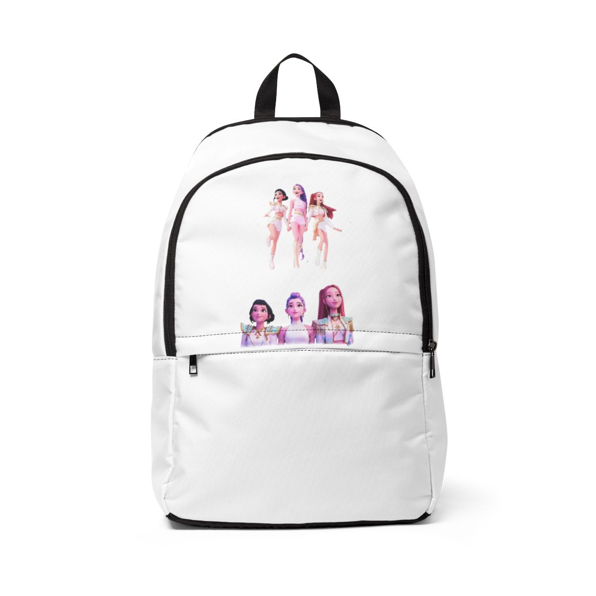 Pink 10-Inch Lightweight Bags K D H Rumi Mira Zoey HUNTR/X Saja School Bag for Boys And Girls Kindergarten Moch | Leo Skepi - Official Creator merchandise